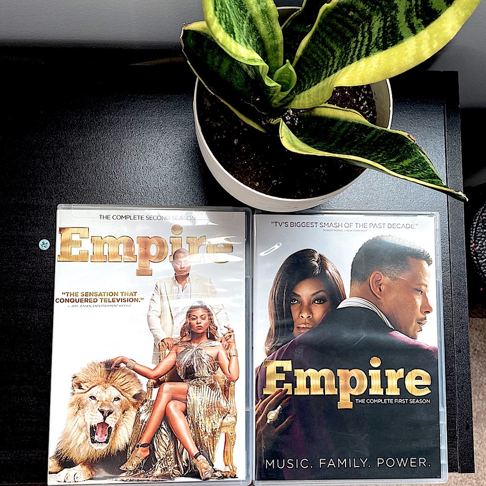 Empire seasons 1 & 2. Season 2 is unopened! Excellent condition